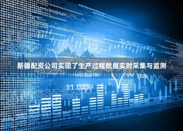 新疆配资公司实现了生产过程数据实时采集与监测